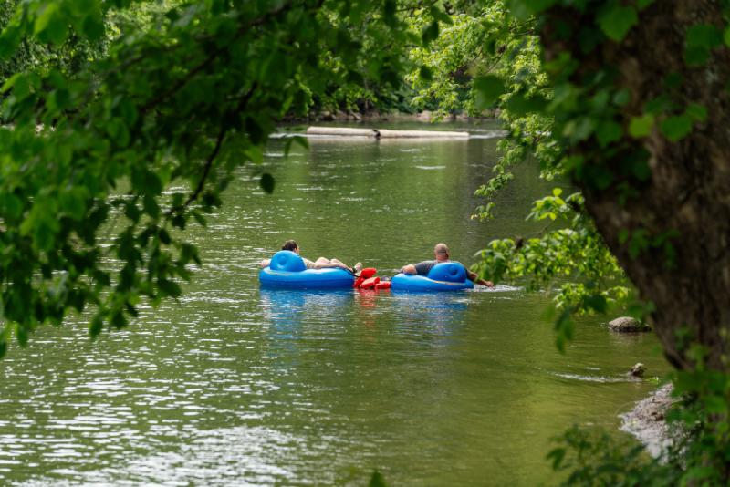 tubing on the clinch river